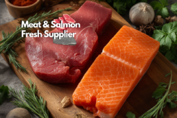 Meat And Salmon Fresh Supplier