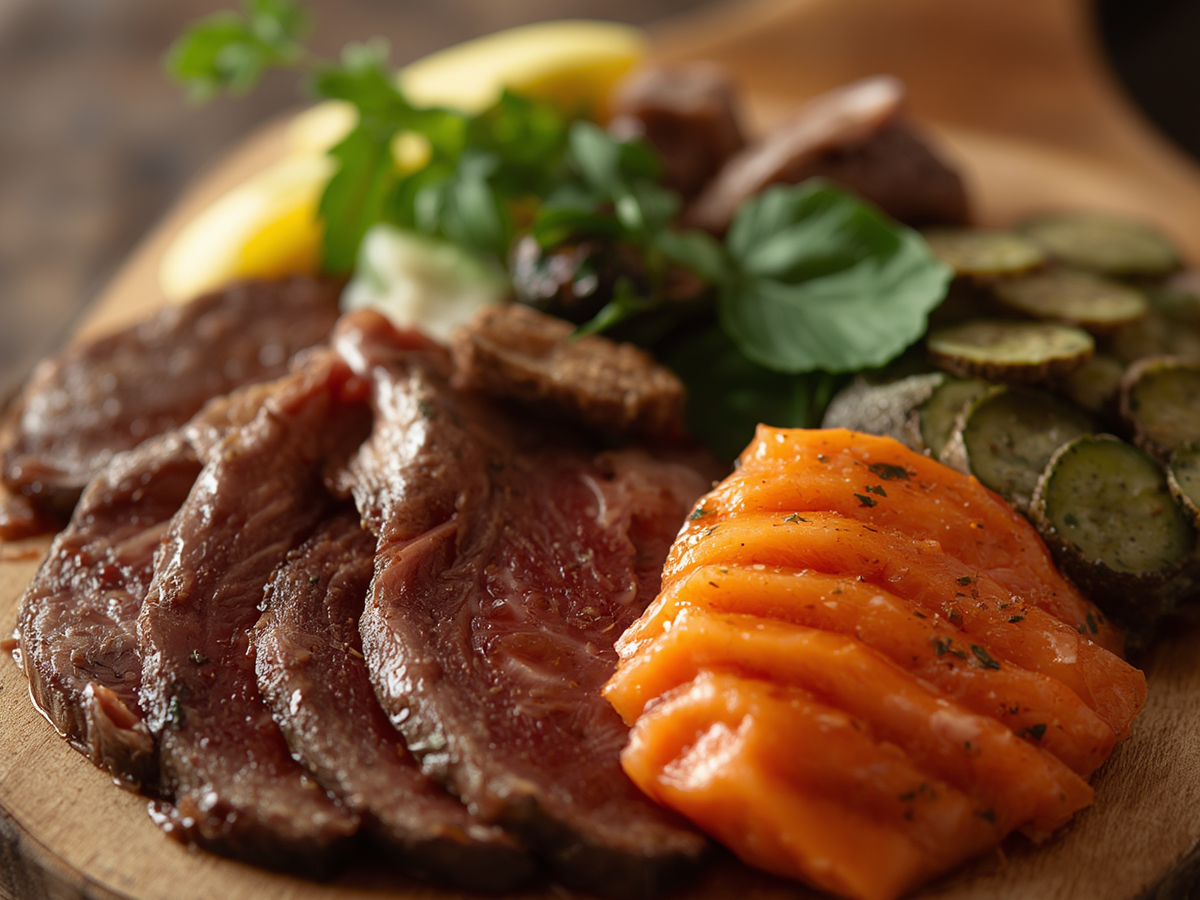 Meat And Salmon Fresh Supplier